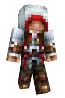 Zebracula Minecraft avatar full body