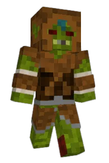 Zebrazack Minecraft avatar full body