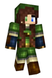 Zelhan Minecraft avatar full body