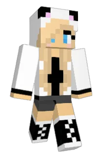Zelie974 Minecraft avatar full body