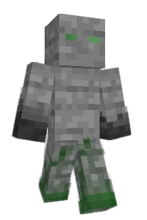 Zeltstange Minecraft avatar full body