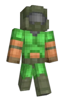 Zenom Minecraft avatar full body