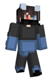 ZeroKatsuki Minecraft avatar full body