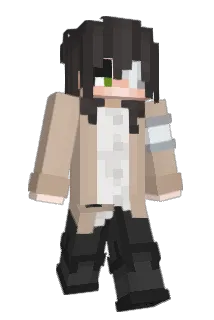 Zeroscope Minecraft avatar full body