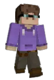 Zerosparky Minecraft avatar full body