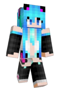 Zetabladez Minecraft avatar full body