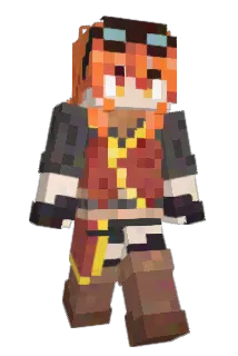 Ziinji Minecraft avatar full body