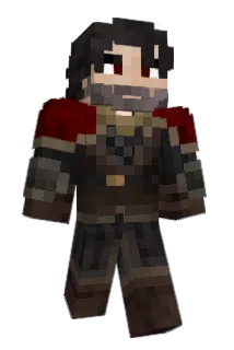 Zijstraat Minecraft avatar full body