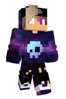 ZilverShark Minecraft avatar full body