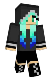Zilverfoxx Minecraft avatar full body