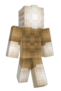 Zincification Minecraft avatar full body