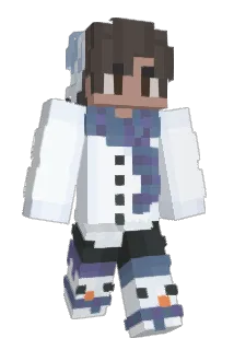 Zinnion Minecraft avatar full body
