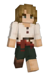 Zinnya Minecraft avatar full body