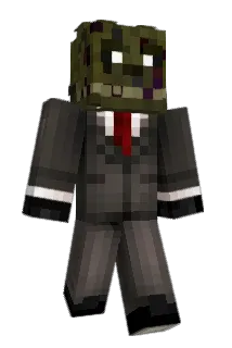 ZipLocke Minecraft avatar full body