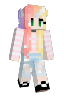 Zoe_unicorn Minecraft avatar full body