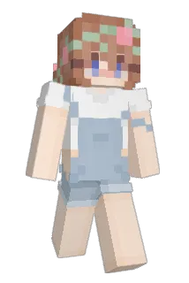 Zoeoie Minecraft avatar full body