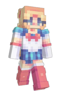 Zoeybutt Minecraft avatar full body