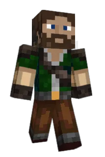Zokenman Minecraft avatar full body