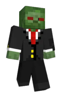 Zombaze Minecraft avatar full body