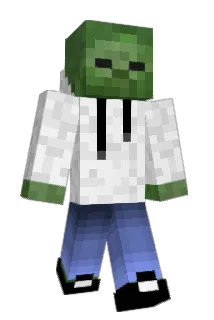 ZombiCraftR Minecraft avatar full body