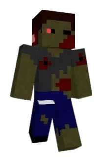 ZombieCubeTK Minecraft avatar full body