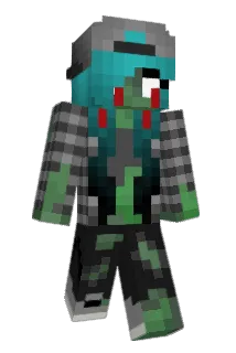 ZombieDollTV Minecraft avatar full body