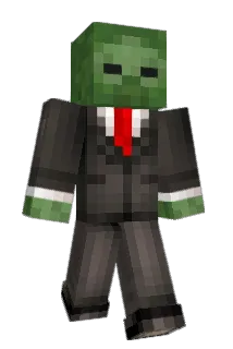 ZombieMafiaBoss Minecraft avatar full body