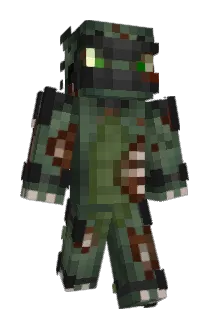 Zombie_Dragon Minecraft avatar full body
