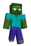Zombiebrine Minecraft avatar full body