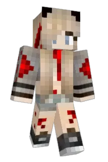 Zombieknuddlerin Minecraft avatar full body
