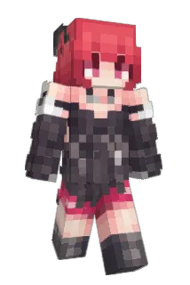 Zombimouto Minecraft avatar full body