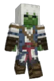 Zombta Minecraft avatar full body