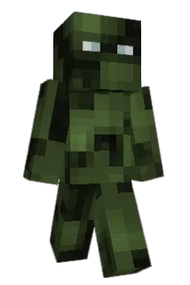 Zoogdier Minecraft avatar full body