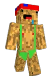 Zuave Minecraft avatar full body