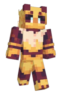 ZukiBee Minecraft avatar full body