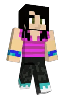 Zvexia Minecraft avatar full body