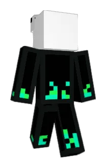 Zwartekaas Minecraft avatar full body