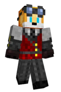 ZyFox Minecraft avatar full body