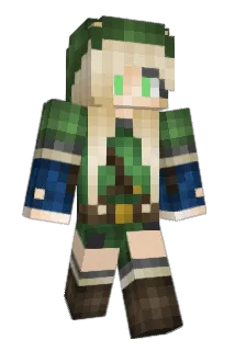 Zybria Minecraft avatar full body