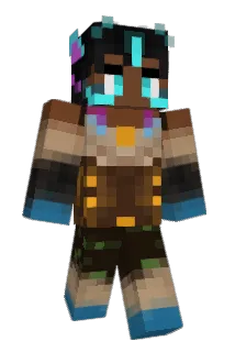 ZyraTheWolfVT Minecraft avatar full body