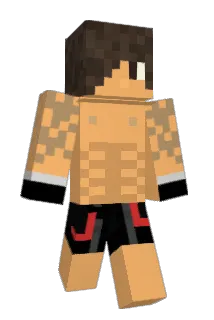 Zyzzou Minecraft avatar full body