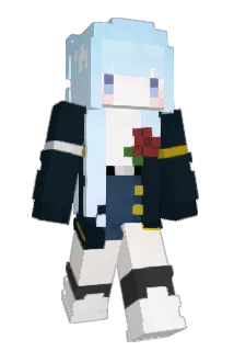 _1uvea Minecraft avatar full body