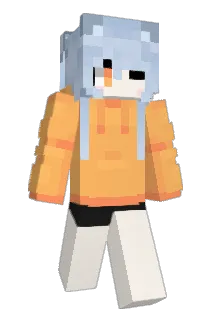 _2blonded Minecraft avatar full body