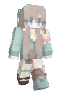 _4yrs Minecraft avatar full body