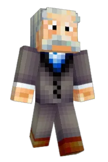 _Albert_Epstein_ Minecraft avatar full body