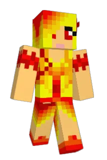 _Arya Minecraft avatar full body