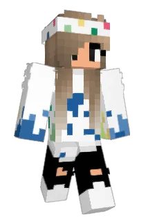 _BeautifulGirl_ Minecraft avatar full body
