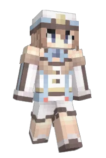 _Blanc_ Minecraft avatar full body