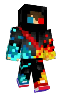 _Bleed_Blue_ Minecraft avatar full body