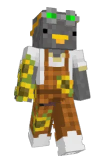 _BlitzHuman Minecraft avatar full body